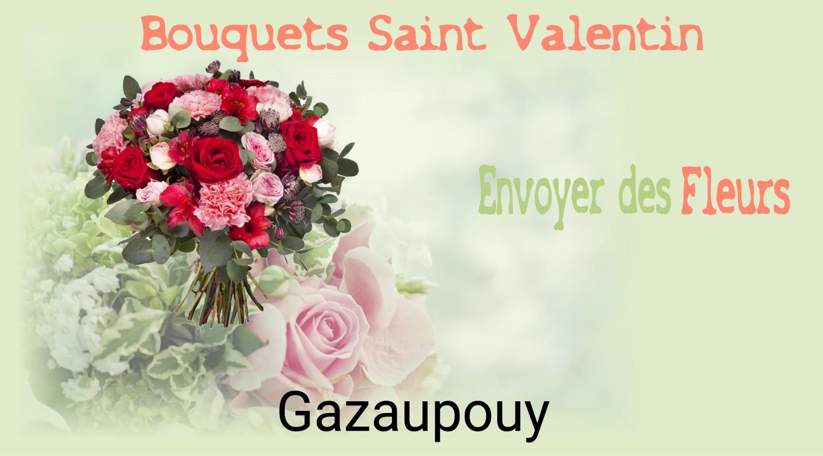 Roses de Saint-Valentin livrées à Gazaupouy